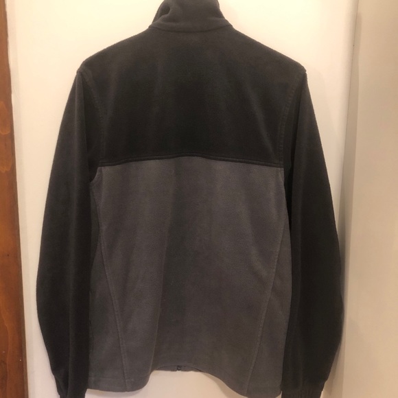 Grey and Black Columbia fleece jacket, size small - Picture 2 of 4
